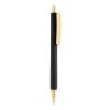 Stylo luxe à trois faces EDGE RCS noir | sans marquage | non disponible | non disponible