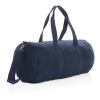 Sac de sport en toile recyclée et non teintée Impact AWARE™ bleu marine | sans marquage | non disponible | non disponible | non disponible