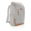 Sac à dos ordinateur Impact AWARE™ en toile 16oz recyclé gris | sans marquage | non disponible | non disponible | non disponible