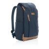 Sac à dos ordinateur Impact AWARE™ en toile 16oz recyclé bleu | sans marquage | non disponible | non disponible | non disponible