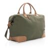 Sac weekend Impact AWARE™ en toile 16oz recyclé vert | sans marquage | non disponible | non disponible | non disponible
