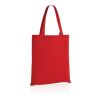 Sac tote bag en coton recyclé 145 gr Impact AWARE™ rouge | sans marquage | non disponible | non disponible | non disponible