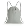 Sac à dos cordelettes en coton recyclé 145 gr Impact AWARE™ gris | sans marquage | non disponible | non disponible | non disponible