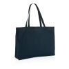 Sac shopping en coton recyclé 145 gr Impact AWARE™ bleu marine | sans marquage | non disponible | non disponible | non disponible