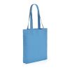 Sac tote en toile recyclé 285 g/m² Impact Aware™ Bleu Tranquille | sans marquage | non disponible | non disponible | non disponible