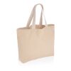 Grand sac tote en toile 240 g/m² recyclée non teintée Aware™ marron | sans marquage | non disponible | non disponible | non disponible