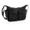 Sac bandoulière en nylon recyclé RCS KENTO URBAN noir