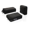 Lot de cubes de rangement en nylon recyclé RCS KENTO URBAN noir