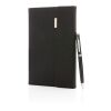 Set carnet de notes A5 et stylo Swiss Peak noir | sans marquage | non disponible | non disponible