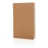 Carnet A5 à couverture rigide FSC® marron | sans marquage | non disponible | non disponible