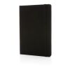 Carnet A5 en rPET certifié GRS noir-noir | sans marquage | non disponible | non disponible