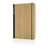 Carnet de notes A5 en bambou Scribe noir | sans marquage | non disponible | non disponible