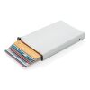 Porte cartes anti-RFID en aluminium argent | sans marquage | non disponible | non disponible