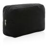 Trousse de toilette en toile recyclée non teintée Aware™ noir | sans marquage | non disponible | non disponible | non disponible