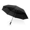 Parapluie tempête 27"de poche auto Swiss Peak Aware™ Tornado noir | sans marquage | non disponible | non disponible