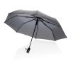 Mini parapluie automatique 21" en rPET 190T Impact AWARE™ gris | sans marquage | non disponible | non disponible