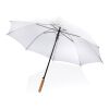 Parapluie 27" en rPET et bambou ouverture auto Impact AWARE™ blanc | sans marquage | non disponible | non disponible