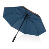 Parapluie 27" rPET bi couleur ouverture auto Impact AWARE™ bleu | sans marquage | non disponible | non disponible