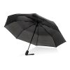 Parapluie automatique 21" en rPET Aware™ Swiss Peak Vito noir | sans marquage | non disponible | non disponible