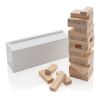 Jeu d’empilage de blocs de bois FSC® blanc | sans marquage | non disponible | non disponible