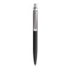 Prodir QS03 stylo à bille à poussoir Soft Touch et agrafe métal noir/argent | non disponible | sans marquage