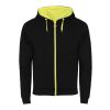Veste de survêtement Fuji unisexe Standard | Noir-Fluor Yellow | roly- | sans marquage | non disponible | non disponible | non disponible