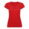 T-shirt Victoria à col en V et manches courtes pour femme Standard | Rouge | roly-L | sans marquage | non disponible | non disponible | non disponible