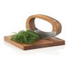 AdHoc Hachoir RoccaVerde avec planche marron | sans marquage | non disponible | non disponible