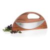 AdHoc Couteau universel et coupe-pizza Wave marron | sans marquage