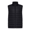 Bodywarmer homme en polyester recyclé Iqoniq Meru noir | 5XL | sans marquage | non disponible | non disponible | non disponible