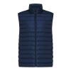 Bodywarmer homme en polyester recyclé Iqoniq Meru bleu marine | XXL