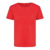 T-shirt pour femmes en coton recyclé Iqoniq Yala Rouge Somptueux | S | sans marquage | non disponible | non disponible | non disponible