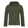 Veste femme soft shell en polyester recyclé Iqoniq Makalu vert | S | sans marquage | non disponible | non disponible | non disponible
