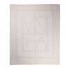 VINGA Couverture GRS Monogram blanc cassé | sans marquage | non disponible | non disponible | non disponible