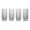 VINGA Set 4 verres highball 360ml York blanc | sans marquage | non disponible | non disponible