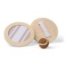VINGA Jeu de raquettes scratch avec balle marron | sans marquage | non disponible | non disponible