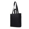 VINGA Tote bag avec zip en toile recyclée Hilo AWARE™ noir | sans marquage | non disponible | non disponible | non disponible