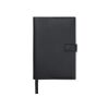 VINGA Carnet A5 en polyester recyclé RCS Timo noir | sans marquage | non disponible | non disponible