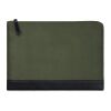 VINGA Pochette ordinateur 14" en polyester RCS Marlow vert-noir | sans marquage | non disponible | non disponible