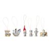 Set de 6 décorations de Noël multicolore | sans marquage | non disponible | non disponible | non disponible