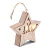 Suspension étoile MDF avec led bois | sans marquage | non disponible | non disponible