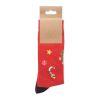 Paire de chaussettes de Noël L rouge | sans marquage | non disponible | non disponible | non disponible