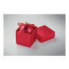Coffret de boule de Noël rouge