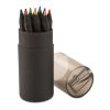 12 crayons noirs avec taille crayon noir | sans marquage | non disponible | non disponible | non disponible