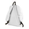 Sac à dos en polyester blanc | sans marquage | non disponible | non disponible | non disponible