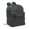 Sac à dos ordinateur RPET 300D avec bretelles rembourrés noir | sans marquage | non disponible | non disponible | non disponible