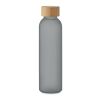 Bouteille verre dépoli 500ml gris transparent | sans marquage | non disponible | non disponible | non disponible