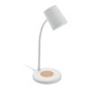 Lampe haut-parleur & chargeur blanc | sans marquage | non disponible | non disponible