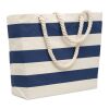 Sac de plage en coton 220 gr/m² bleu | sans marquage | non disponible | non disponible | non disponible