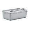 Lunchbox en acier inox argent | sans marquage | non disponible | non disponible | non disponible